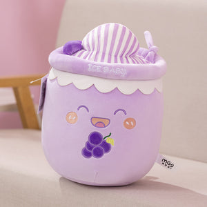 Cute Milk Tea Plush Toy