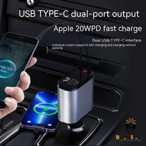 100W Super Fast Car Charger