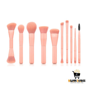 10pcs Makeup Brushes Set