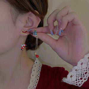 Christmas Tassel Earrings