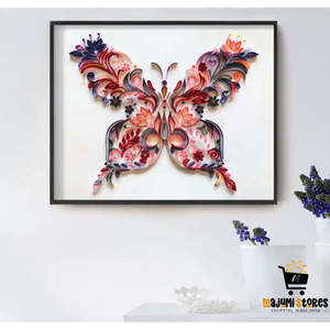 20 Inch Butterfly Quilling Material Pack