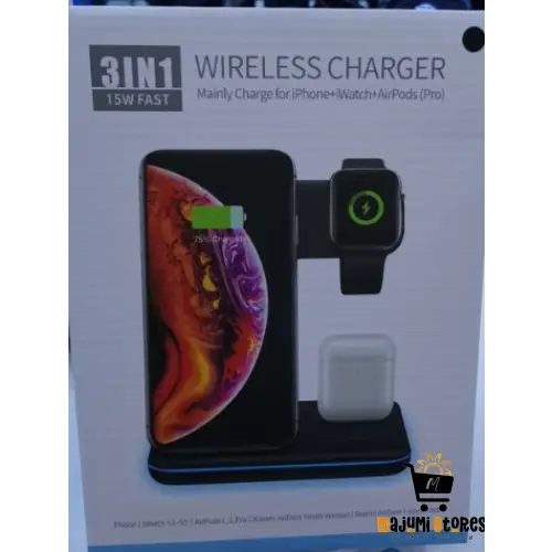 3-in-1 Mobile Phone Watch Earphone Charger