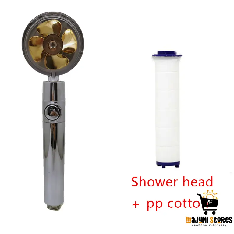 360 Degrees Rotating Shower Head with Water Saving Flow