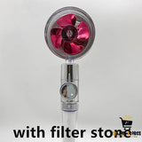 360 Degrees Rotating Shower Head with Water Saving Flow