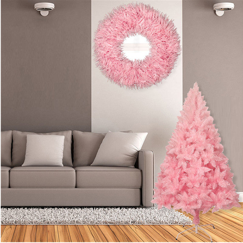Pink Gradient Christmas Tree Decor