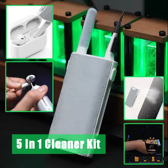 5-in-1 Screen Cleaner Kit for Electronics