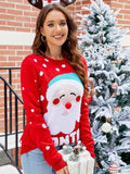 Santa Letter Embroidery Sweater