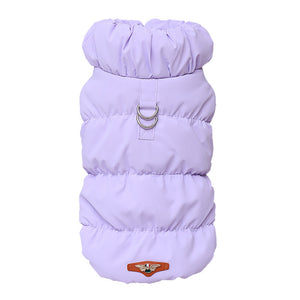 Warm Cotton Dog Vest with Buckle