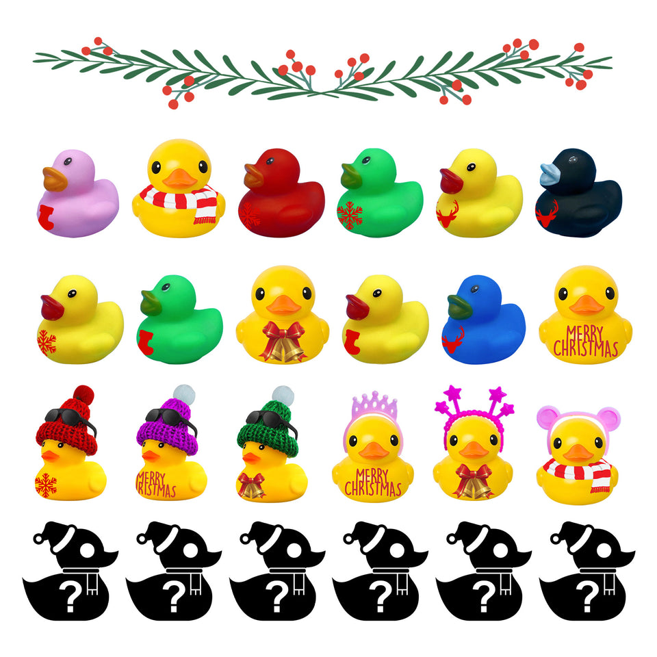 Christmas Rubber Duck Advent Calendar