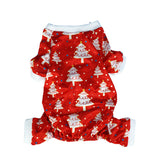 Red and Green Pet Christmas Clothes
