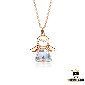 Little Angel Crystal Necklace