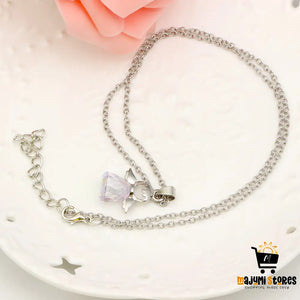 Little Angel Crystal Necklace