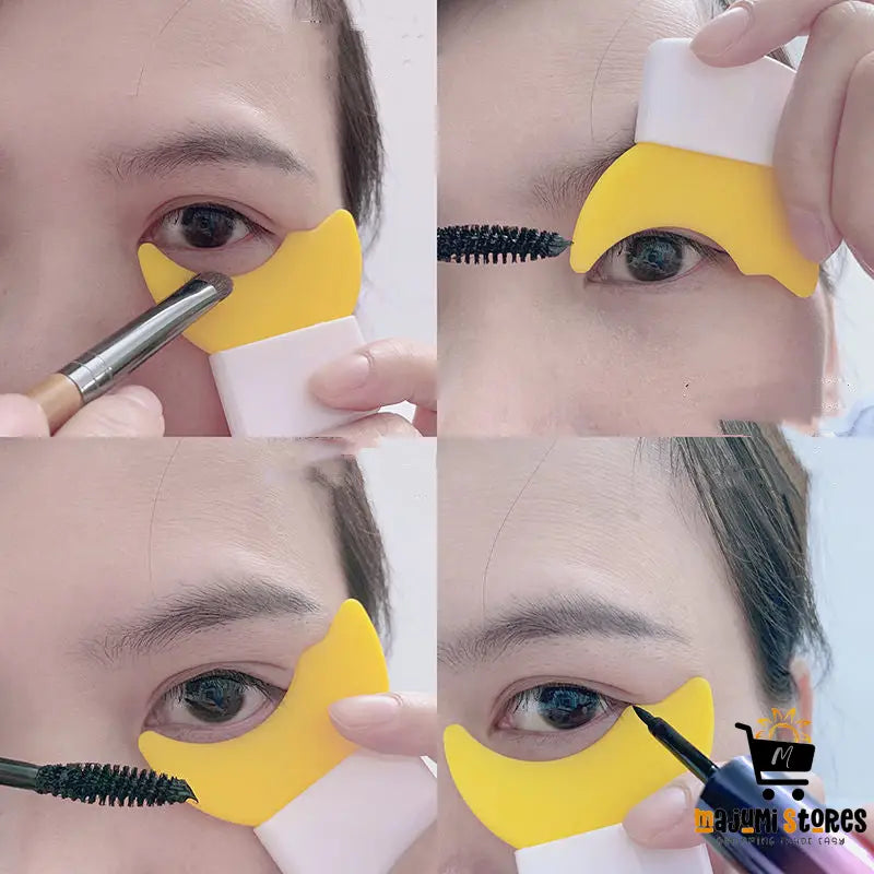 Eyelash and Eyeliner Stencil Set