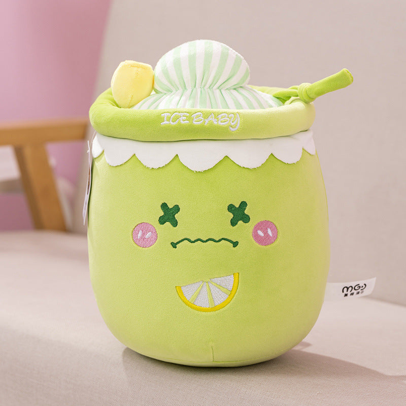Cute Milk Tea Plush Toy