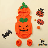 Pumpkin Cosplay Baby Jumpsuit