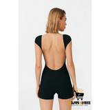 Backless Slim-fit Jumpsuit