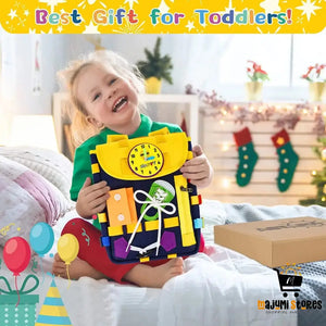 Toddler Busy Board Backpack