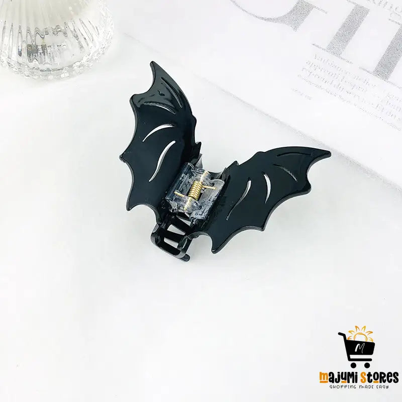 Funny Bat Halloween Barrettes