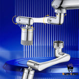 Faucet Extender with Washing Mechanical Arm