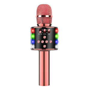 Colorful Light Bluetooth Microphone