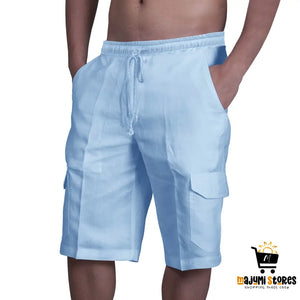 Men’s Beach Cargo Pants with Multiple Pockets