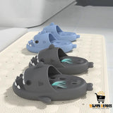 Shark Slippers with Drain Holes