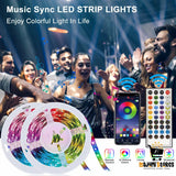 Bluetooth RGB LED Strip Lights