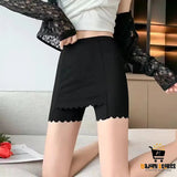 Double Layer Bottoming Pants for Women’s Summer Wear