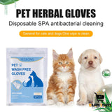 No-Bath Cat Grooming Non-woven Gloves