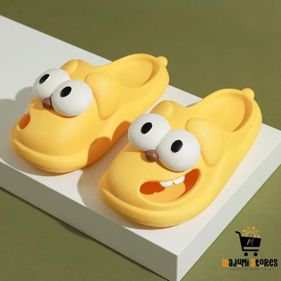 Cartoon Cute Platform Slippers