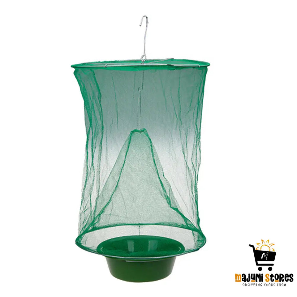 Fly Traps with Green Cages for Control