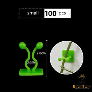 Self-Adhesive Plant Fixture Clip - Green Dill Design
