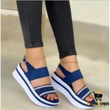 Women’s Thick-soled Velcro Beach Strap Sandals
