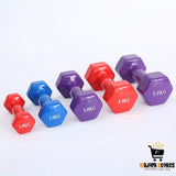 Colored Fitness Dumbbells
