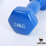 Colored Fitness Dumbbells