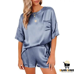 Short Sleeve Pajama Set for Women