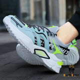 Cool Lace-up Sneakers for Men - Fashionable Running