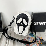 Funny Ghost Skull Crossbody Bag