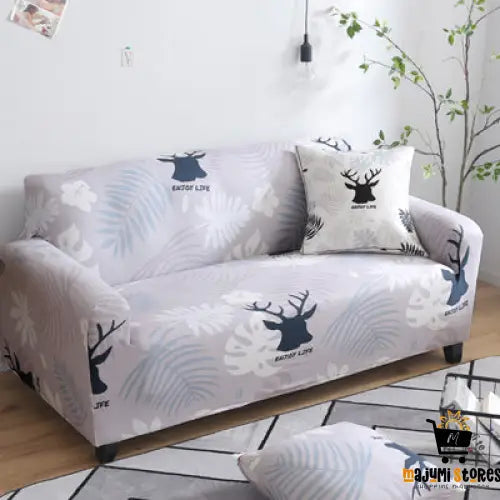 Printed Sofa Cushion Cover