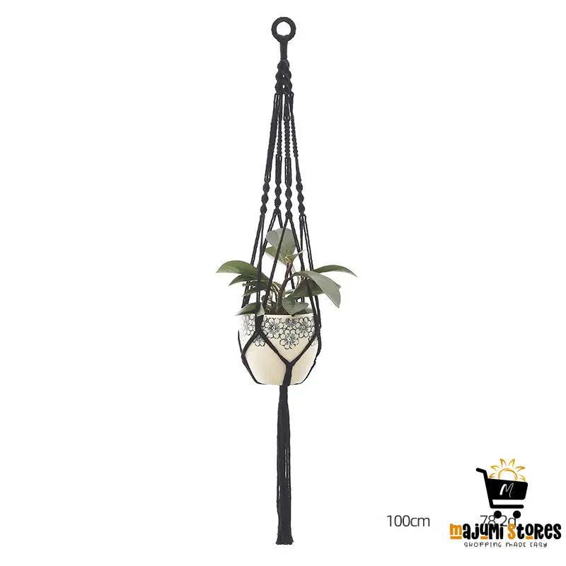 Custom Hanging Flowerpot Net Bag