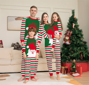 Red Stripe Family Pajama Set