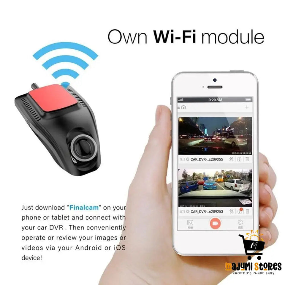 Dash Cam with WiFi