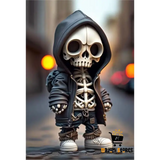 Halloween Skeleton Doll Decoration Sweater