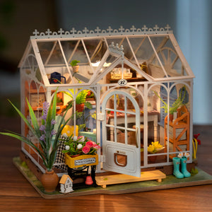 Miniature Flower House DIY Kit