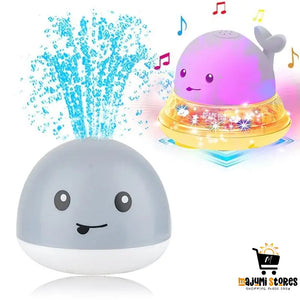 Electric Induction Whale Spray Toy for Babies