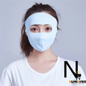 Reusable Multifunctional Ice Silk Full Face Mask