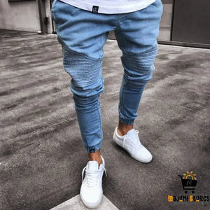 Fashion Light Blue Skinny Jeans