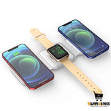 Portable Magnetic Wireless Charger for Phone Watch