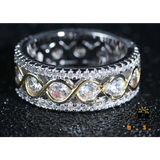 Zircon Stone Promise Ring for Women