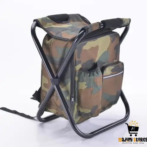 Outdoor Folding Chair with Multifunction Ice Cooler